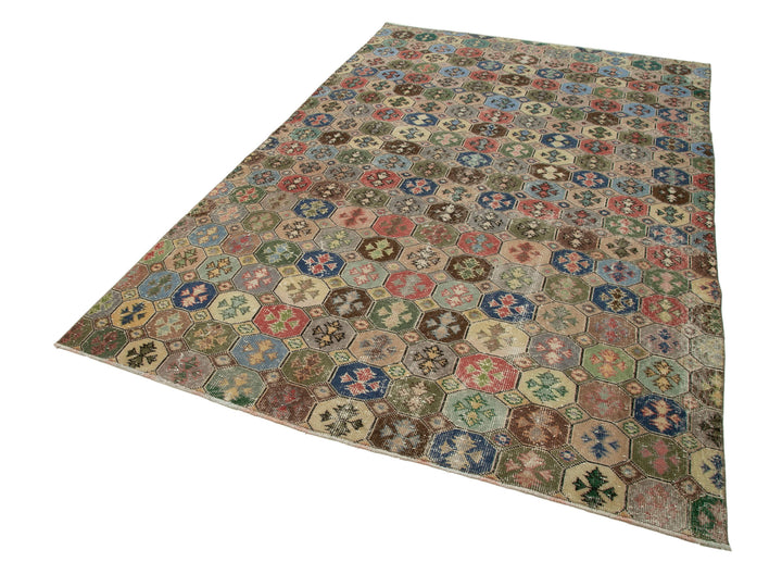 6x9 Multicolor Bohemian Rug  - 29981