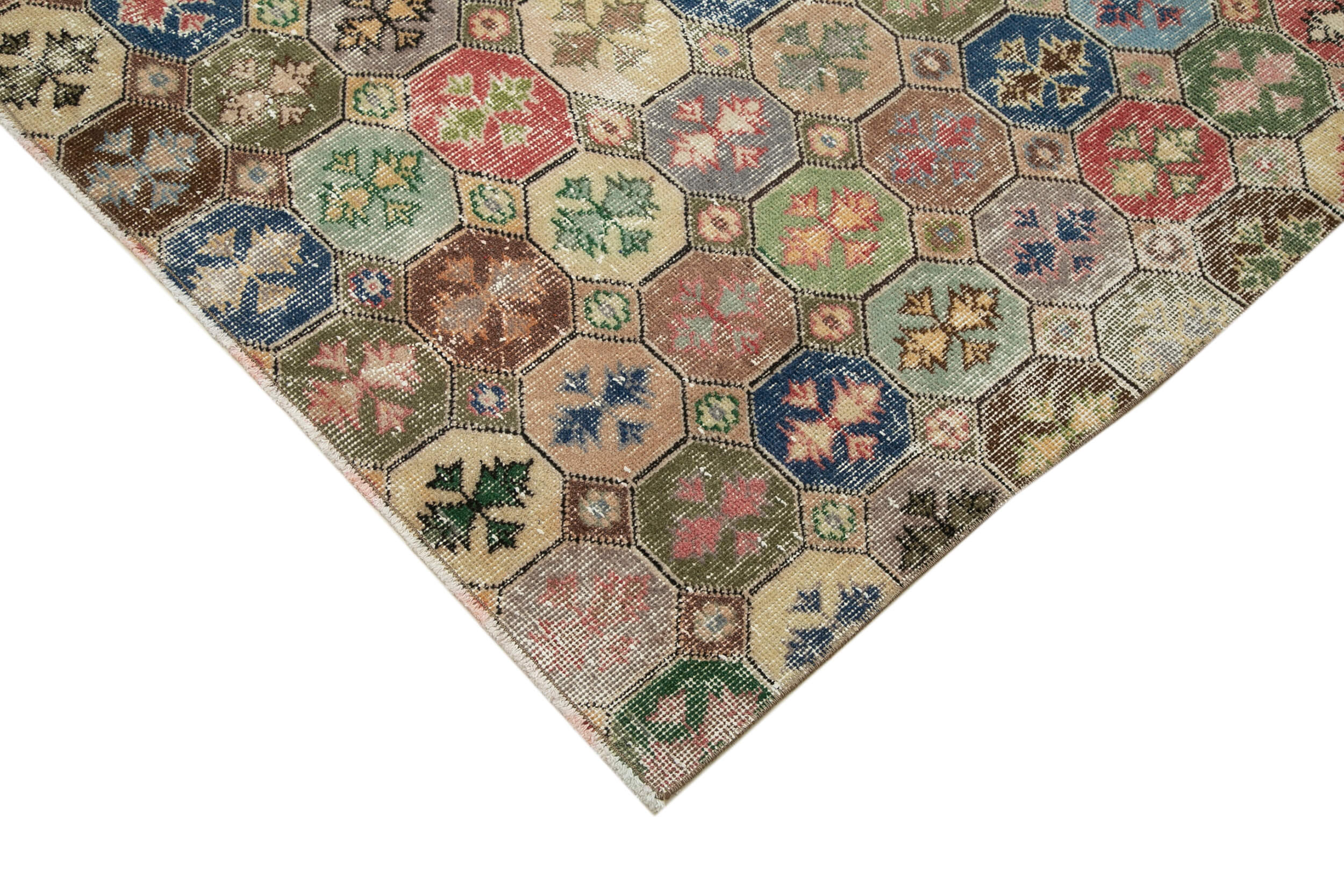 6x9 Multicolor Bohemian Rug  - 29981
