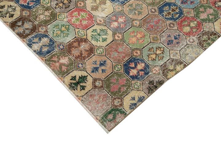 6x9 Multicolor Bohemian Rug  - 29981