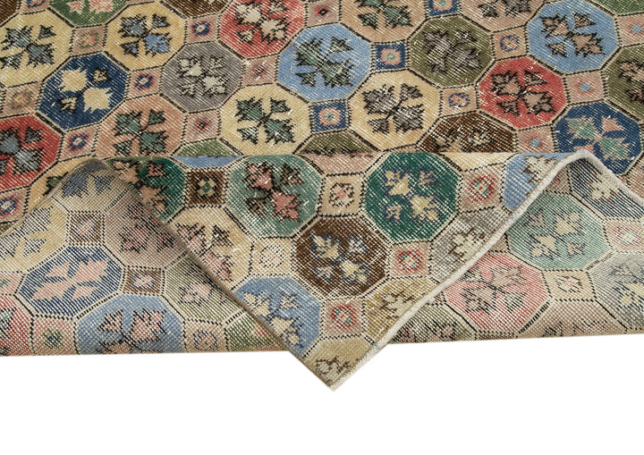 6x9 Multicolor Bohemian Rug  - 29981