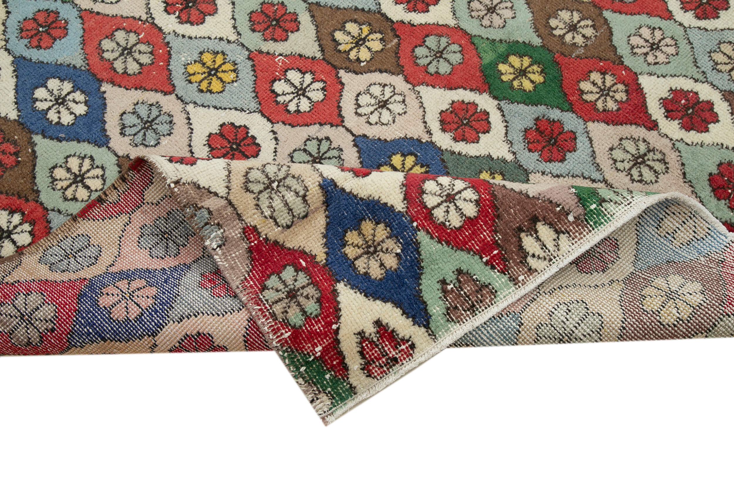 6x10 Multicolor Bohemian Rug  - 29992