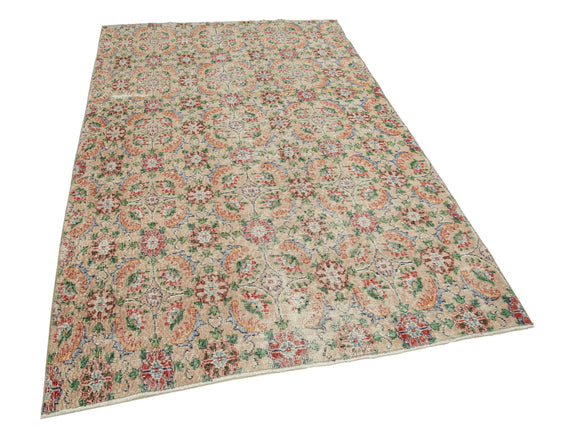 5x8 Multicolor Bohemian Rug  - 29996