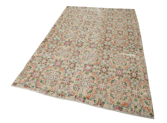 5x8 Multicolor Bohemian Rug  - 29996