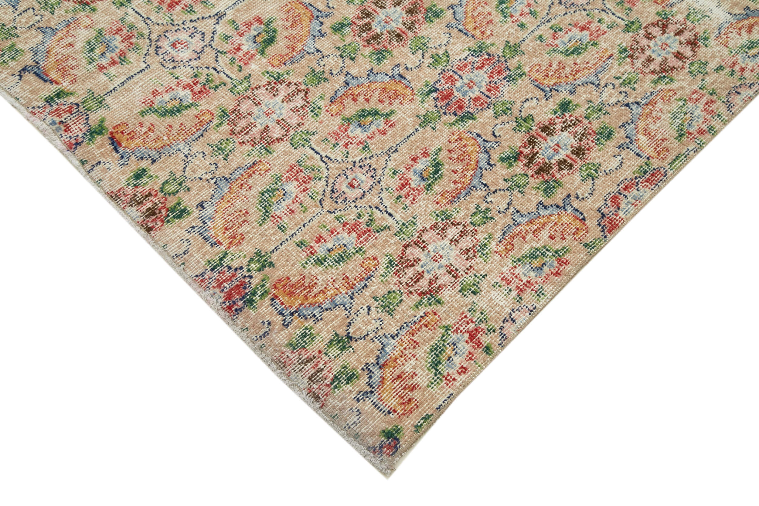 5x8 Multicolor Bohemian Rug  - 29996