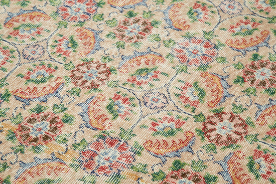 5x8 Multicolor Bohemian Rug  - 29996