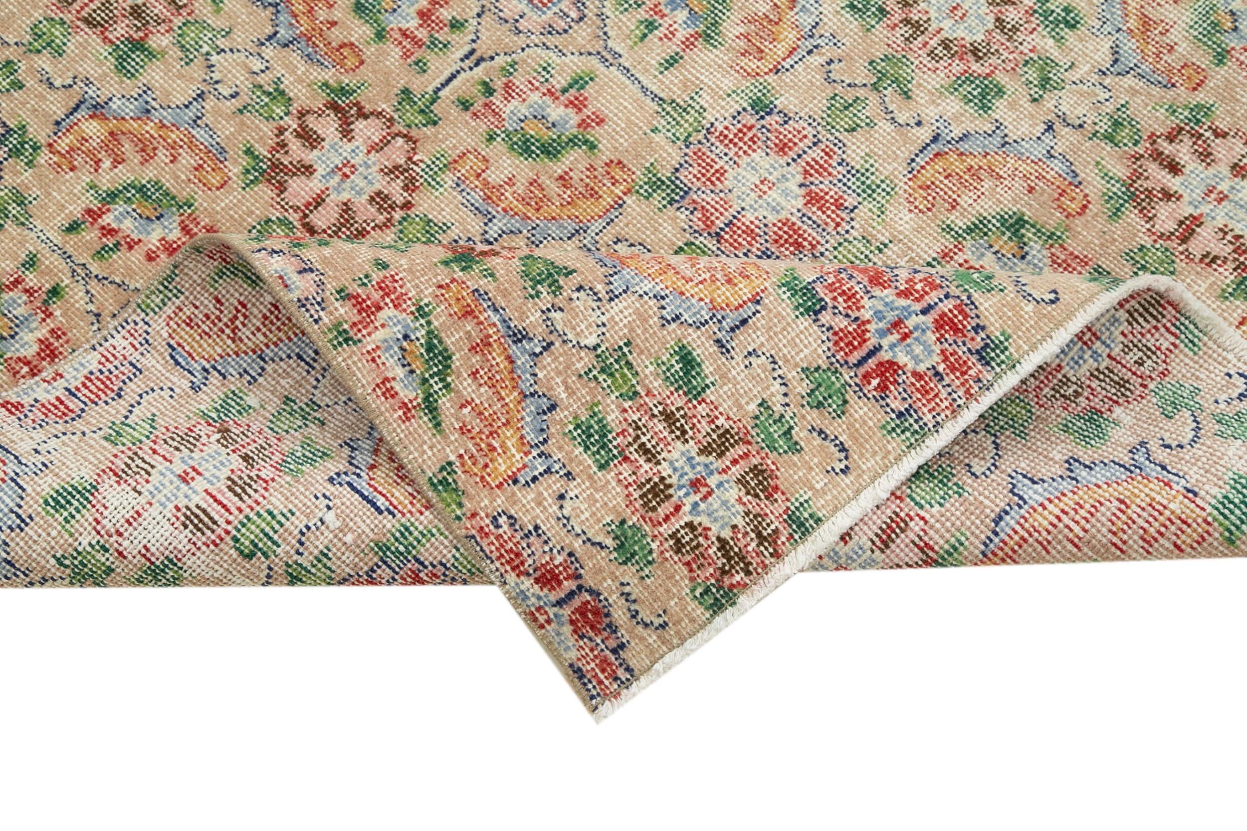 5x8 Multicolor Bohemian Rug  - 29996