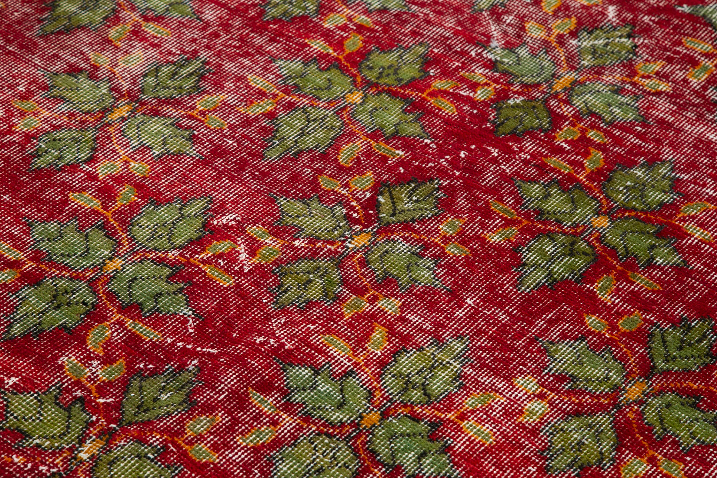 5x10 Red Bohemian Rug  - 30006