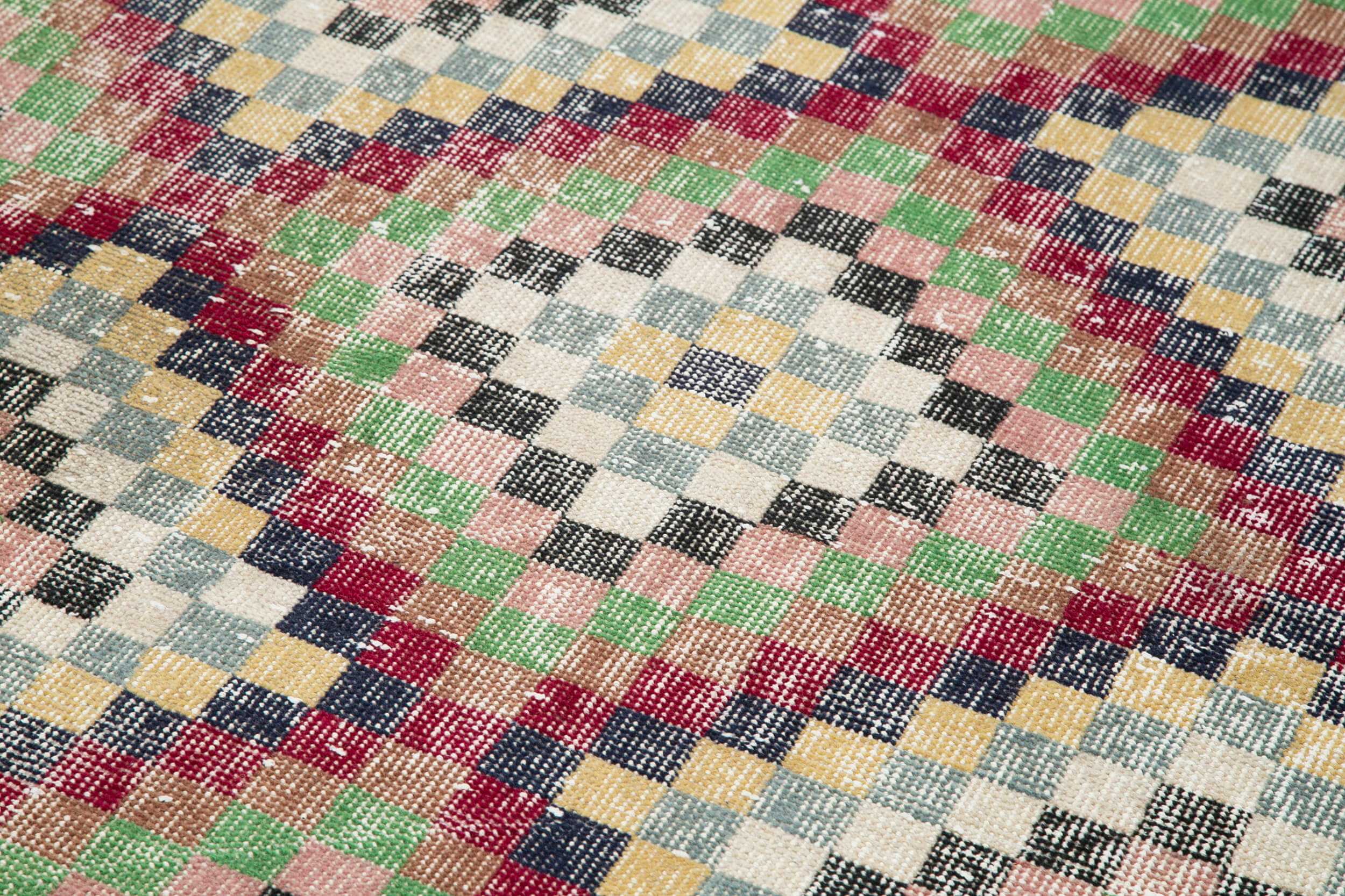 4x10 Multicolor Bohemian Runner Rug - 30011