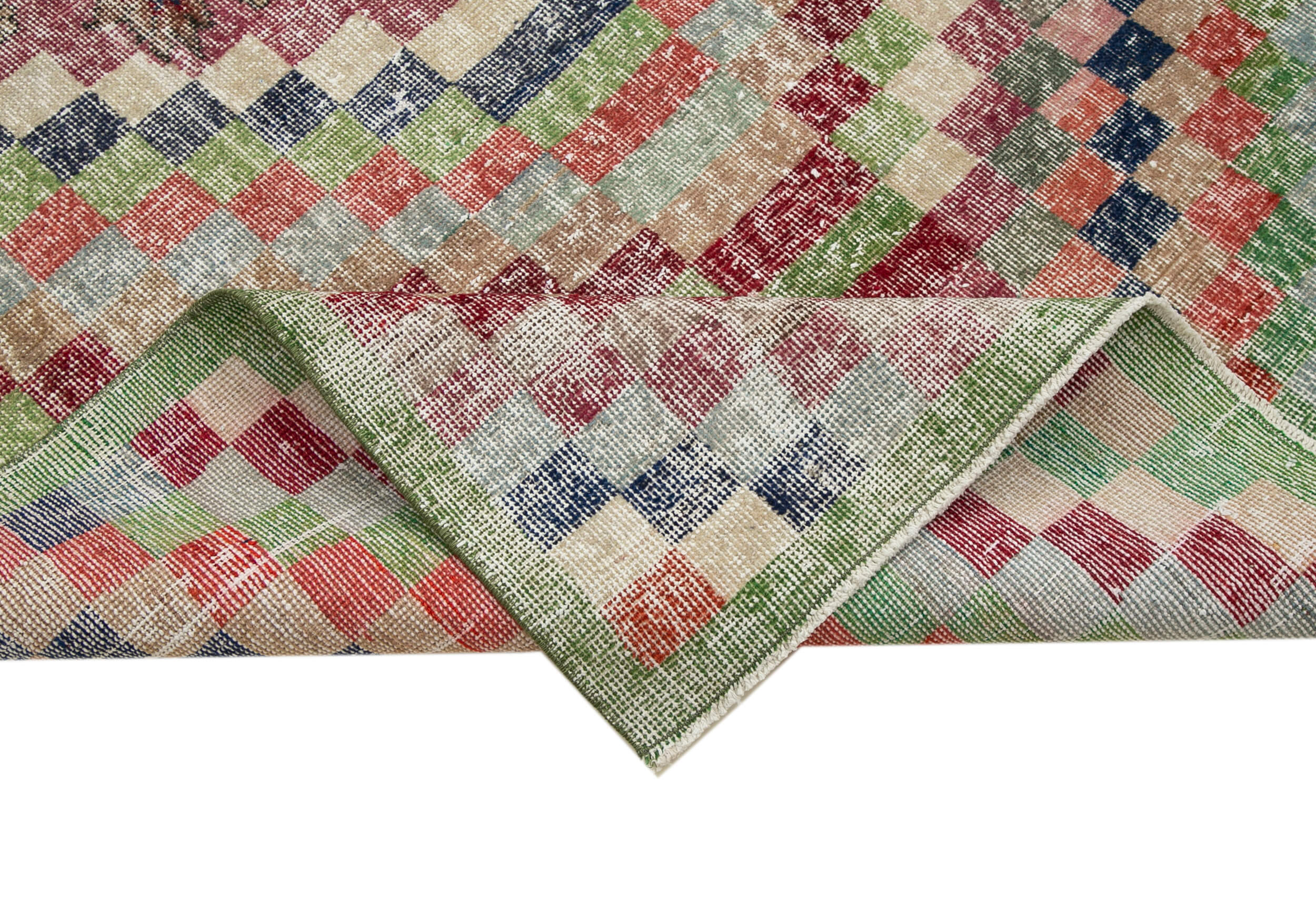 5x9 Multicolor Bohemian Rug  - 30013