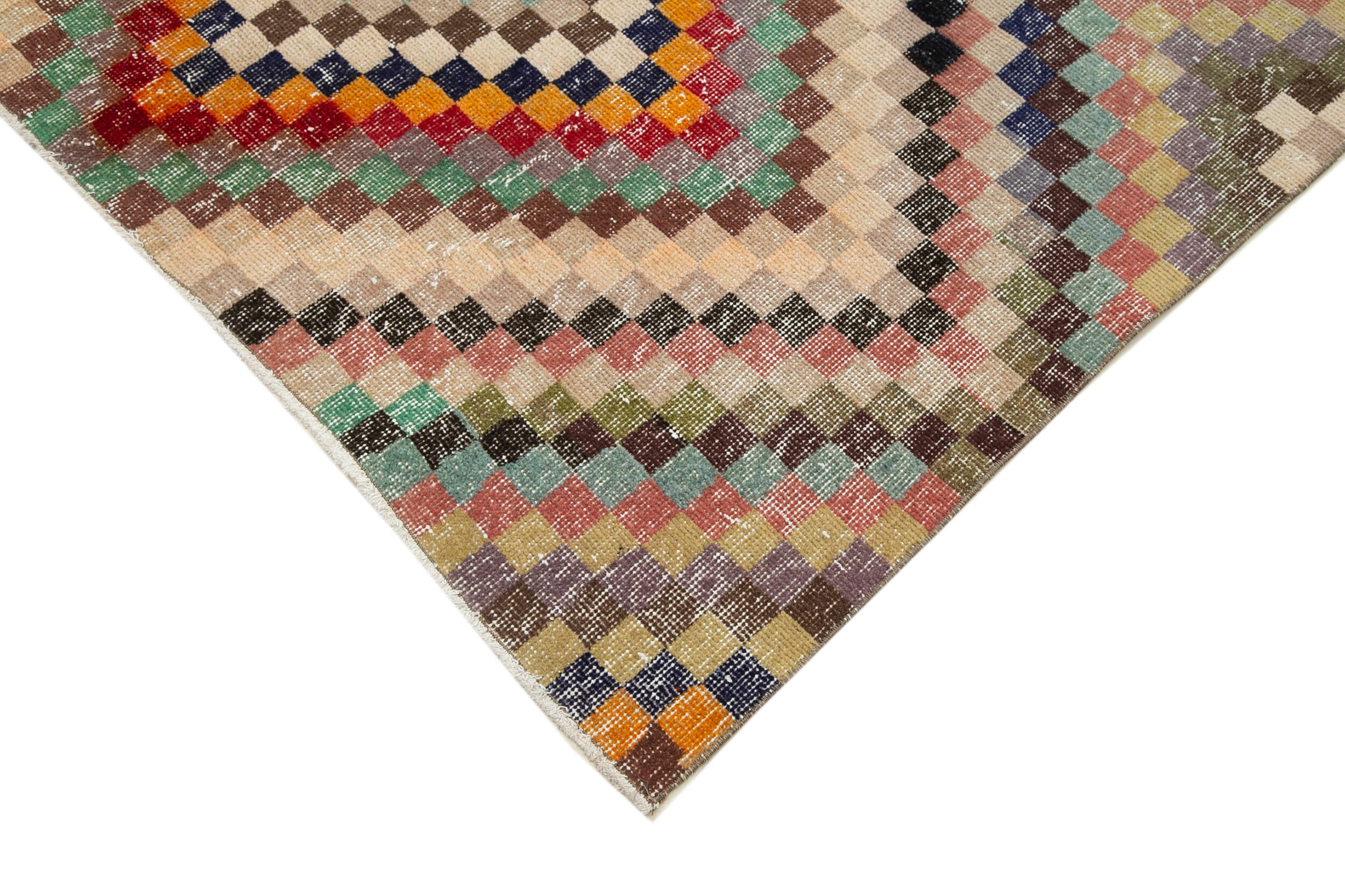 5x10 Multicolor Bohemian Rug  - 30015