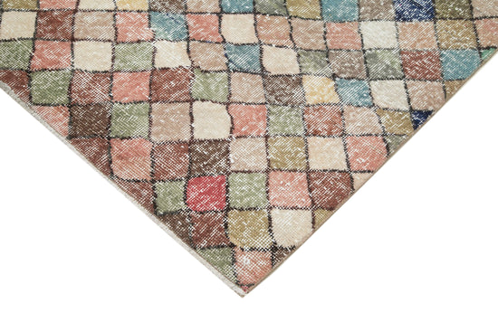 5x9 Multicolor Bohemian Rug  - 30018