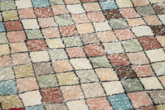 5x9 Multicolor Bohemian Rug  - 30018