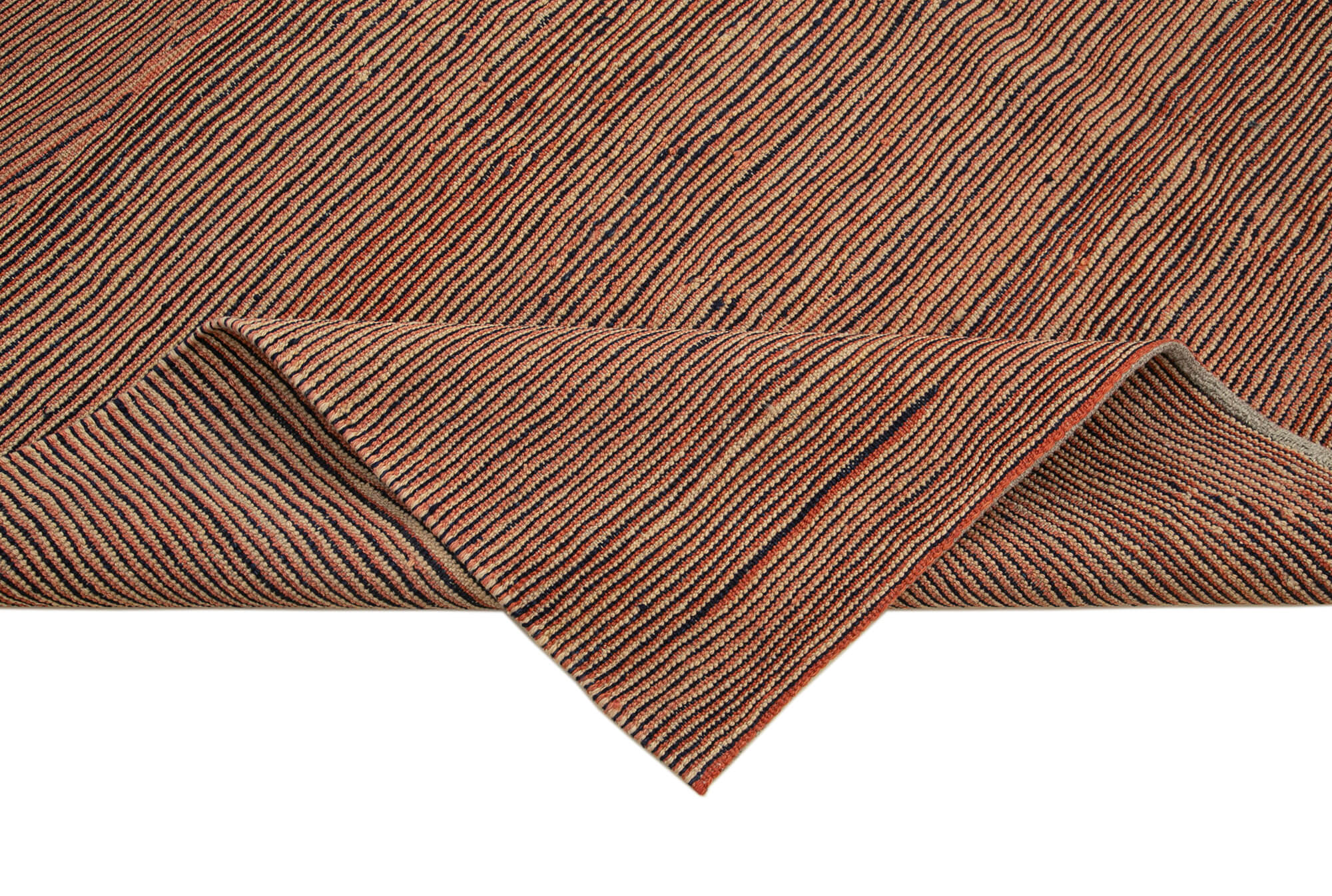 7x10 Brown Contemporary Kilim Rug - 30096