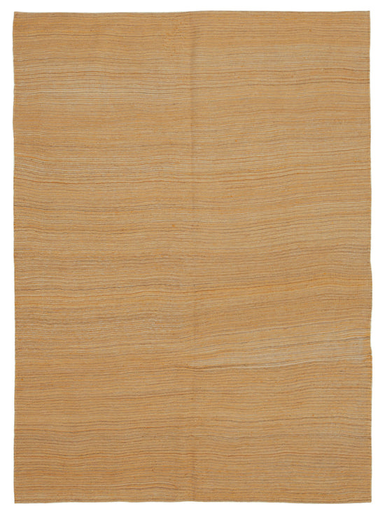 5x7 Yellow Contemporary Kilim Rug - 30097