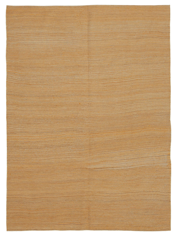 5x7 Yellow Contemporary Kilim Rug - 30097