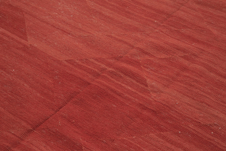 6x8 Red Contemporary Kilim Rug - 30102