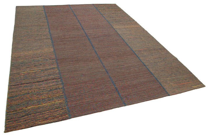 7x10 Multicolor Contemporary Kilim Rug - 30122