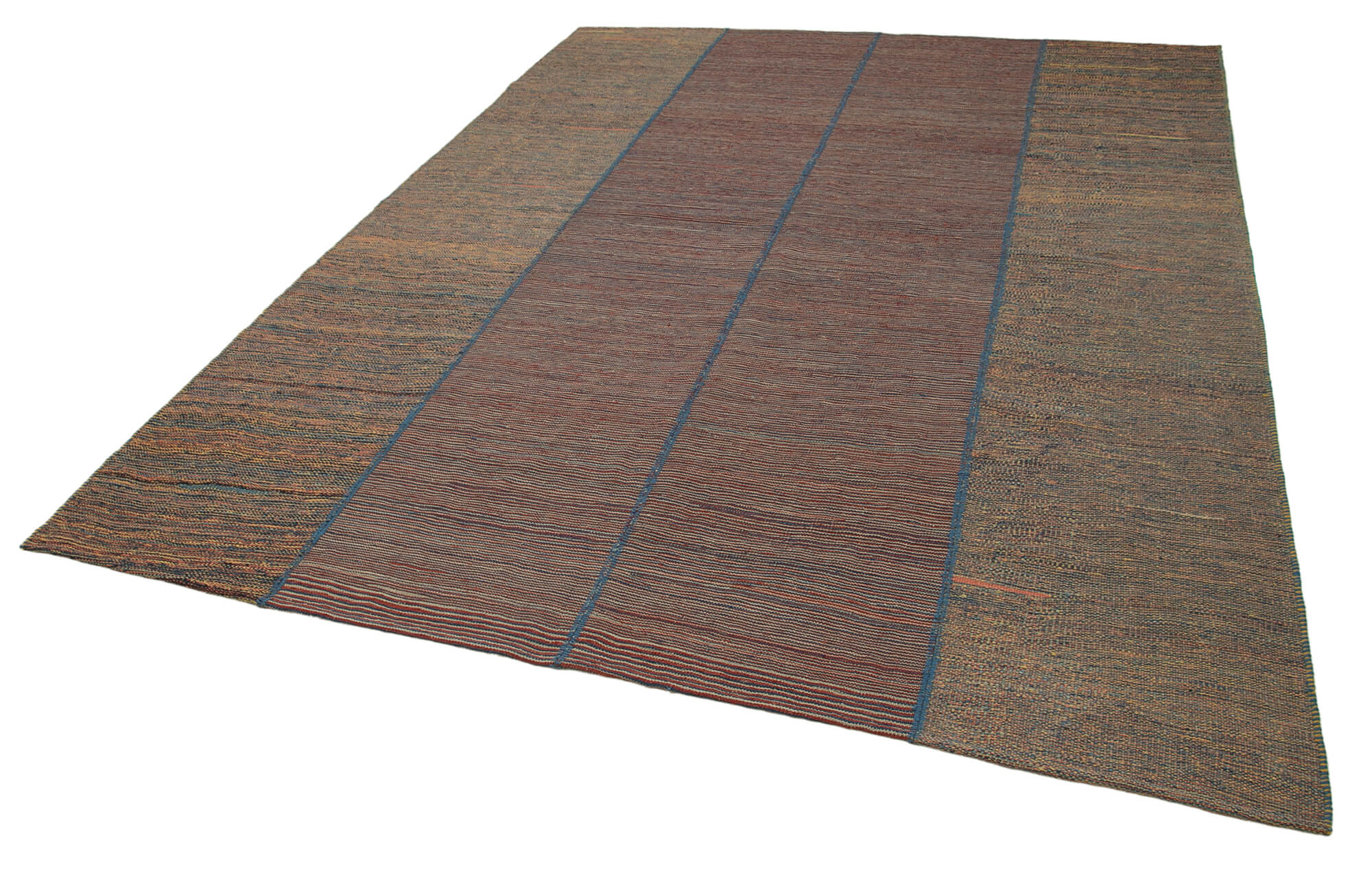 7x10 Multicolor Contemporary Kilim Rug - 30122