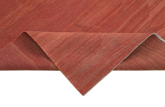 7x9 Red Contemporary Kilim Rug - 30123