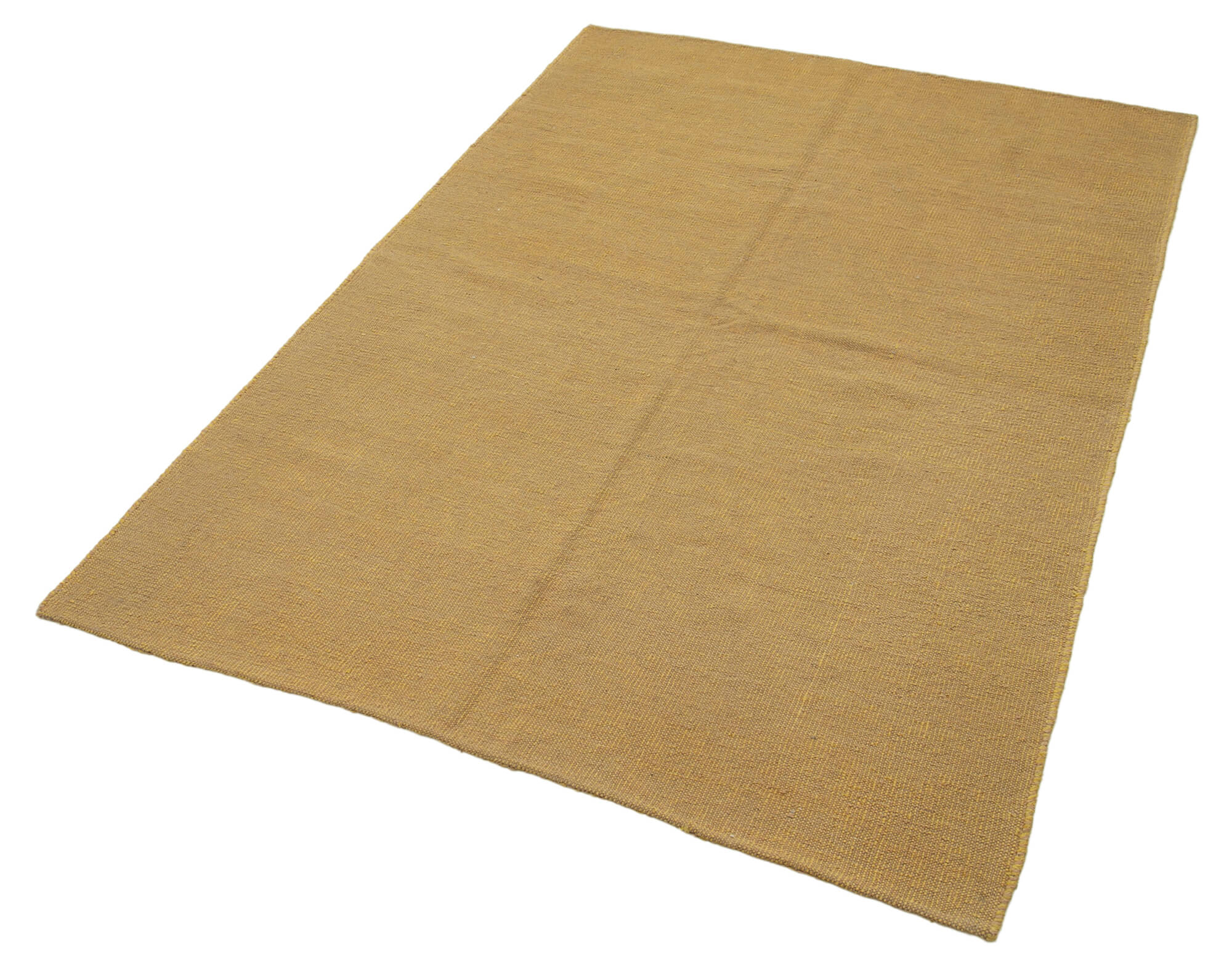5x7 Yellow Contemporary Kilim Rug - 30134
