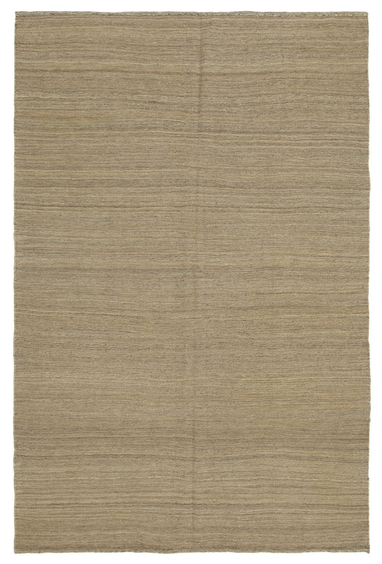 6x10 Beige Contemporary Kilim Rug - 30137