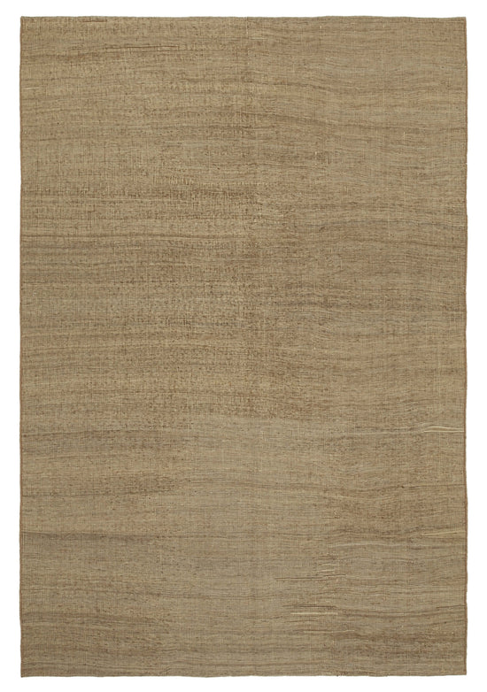 6x10 Brown Contemporary Kilim Rug - 30139