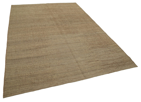 6x10 Brown Contemporary Kilim Rug - 30139