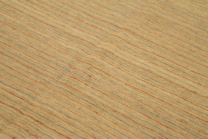 7x9 Yellow Contemporary Kilim Rug - 30140