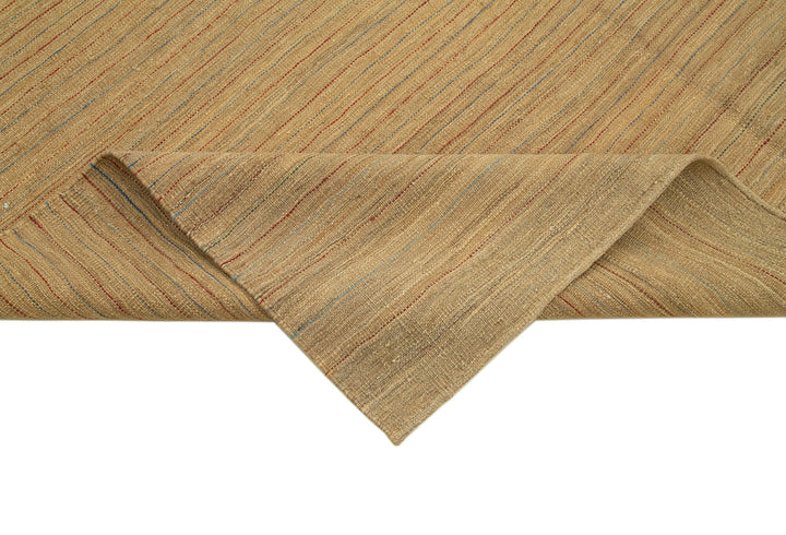 7x9 Yellow Contemporary Kilim Rug - 30140