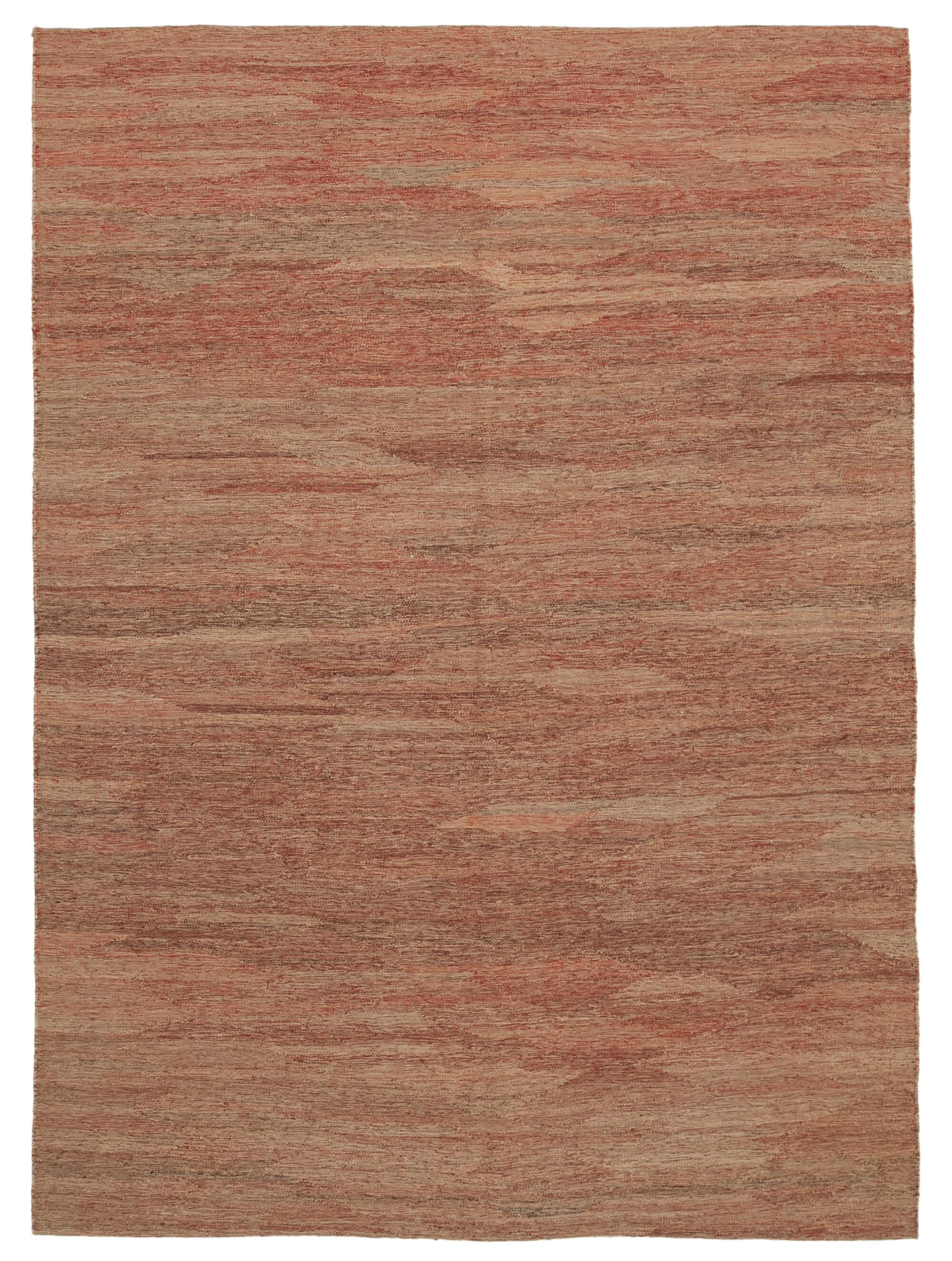 7x10 Red Contemporary Kilim Rug - 30147