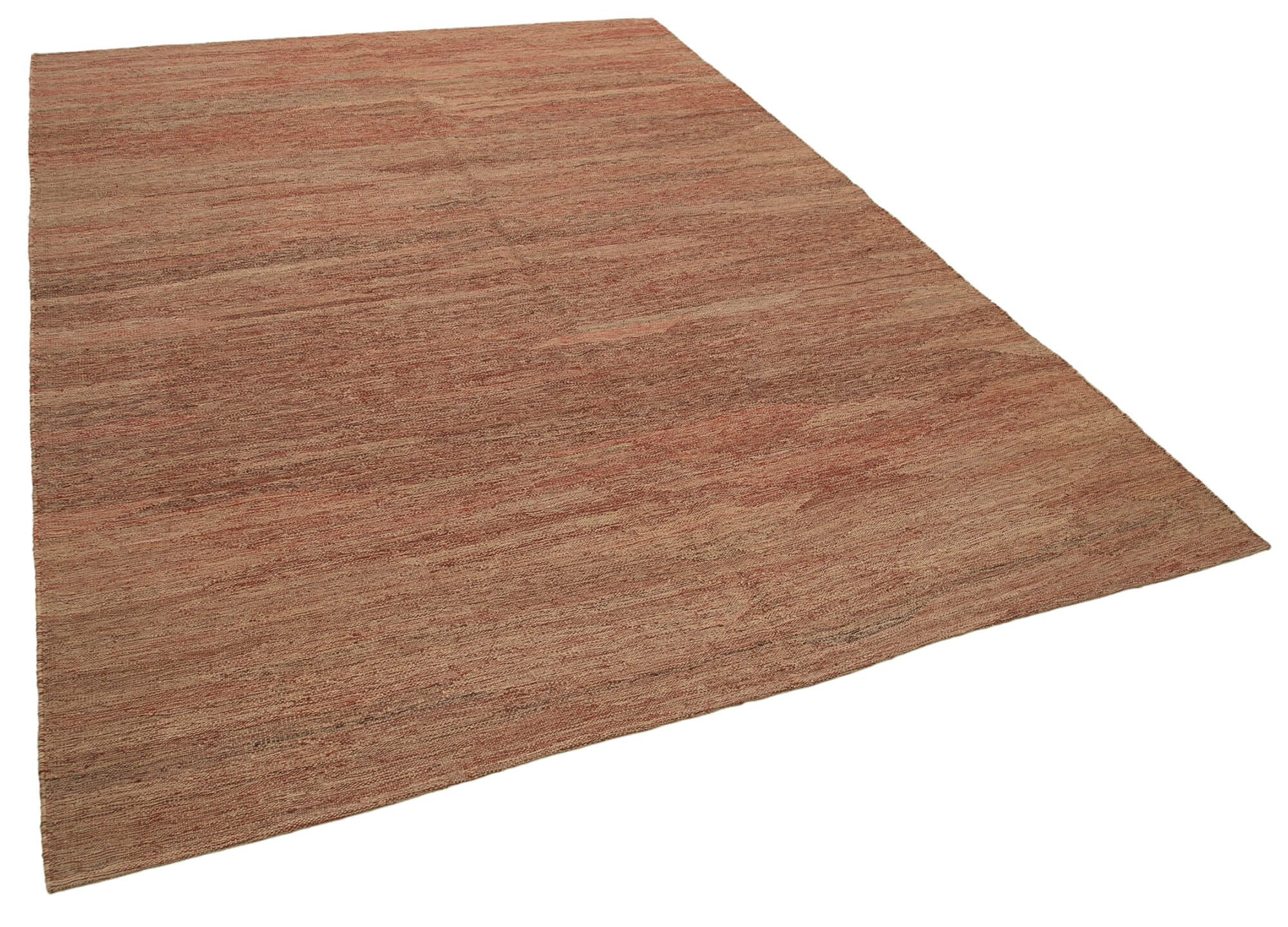 7x10 Red Contemporary Kilim Rug - 30147