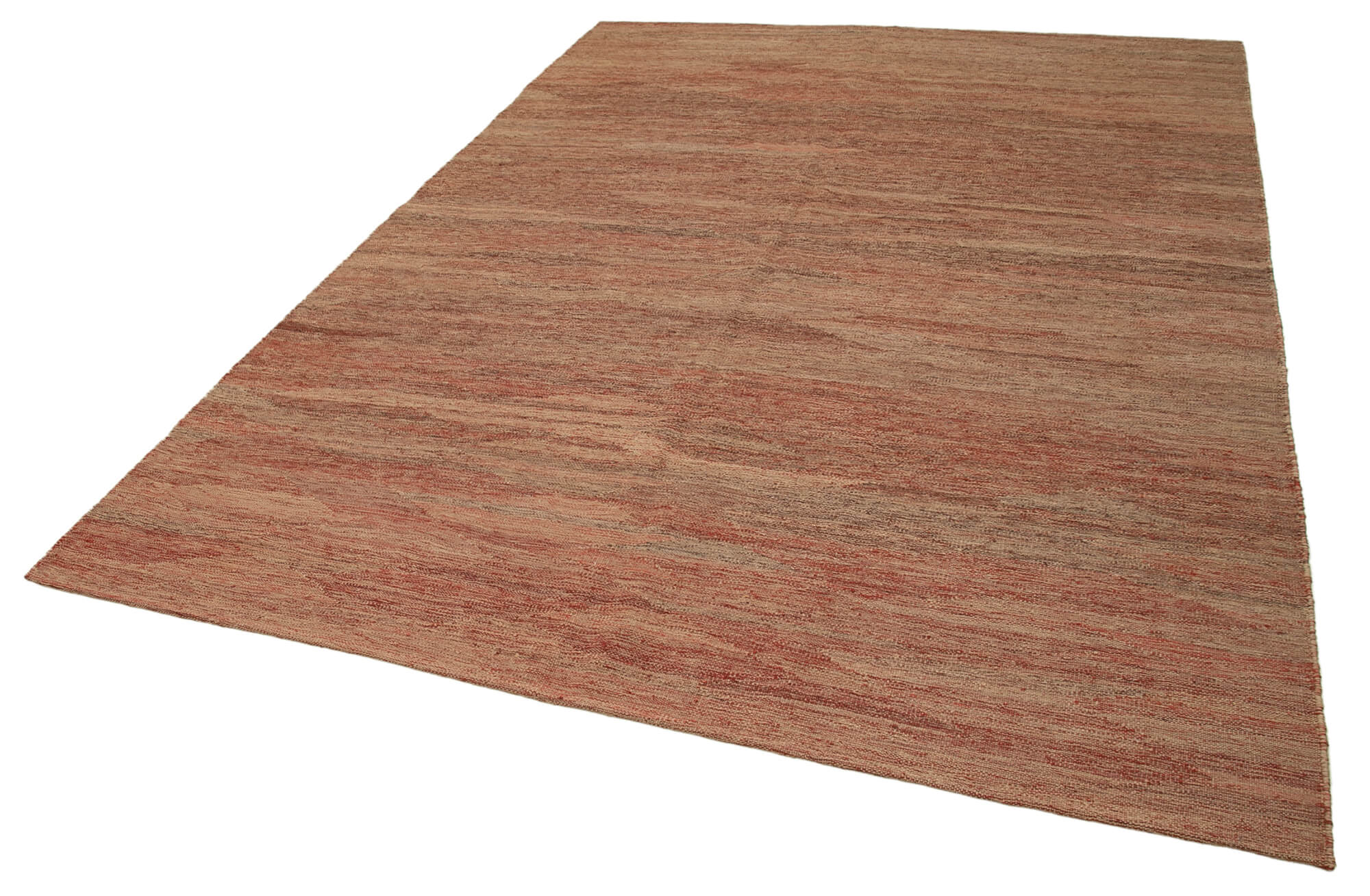 7x10 Red Contemporary Kilim Rug - 30147