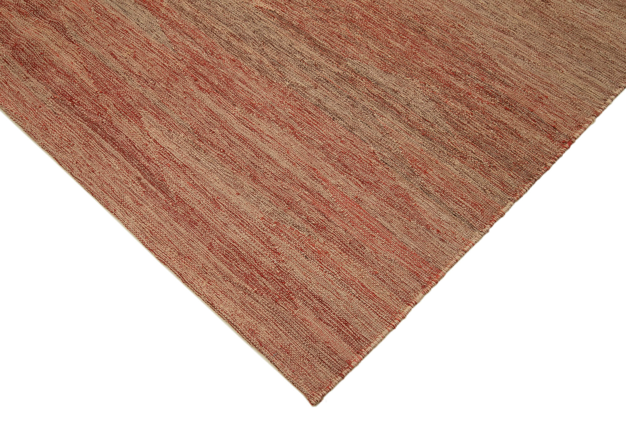 7x10 Red Contemporary Kilim Rug - 30147