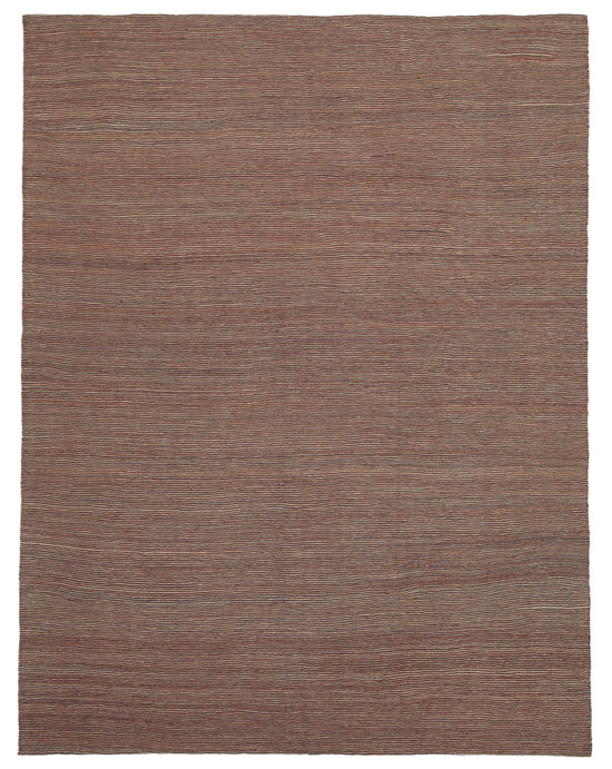 7x9 Red Contemporary Kilim Rug - 30148