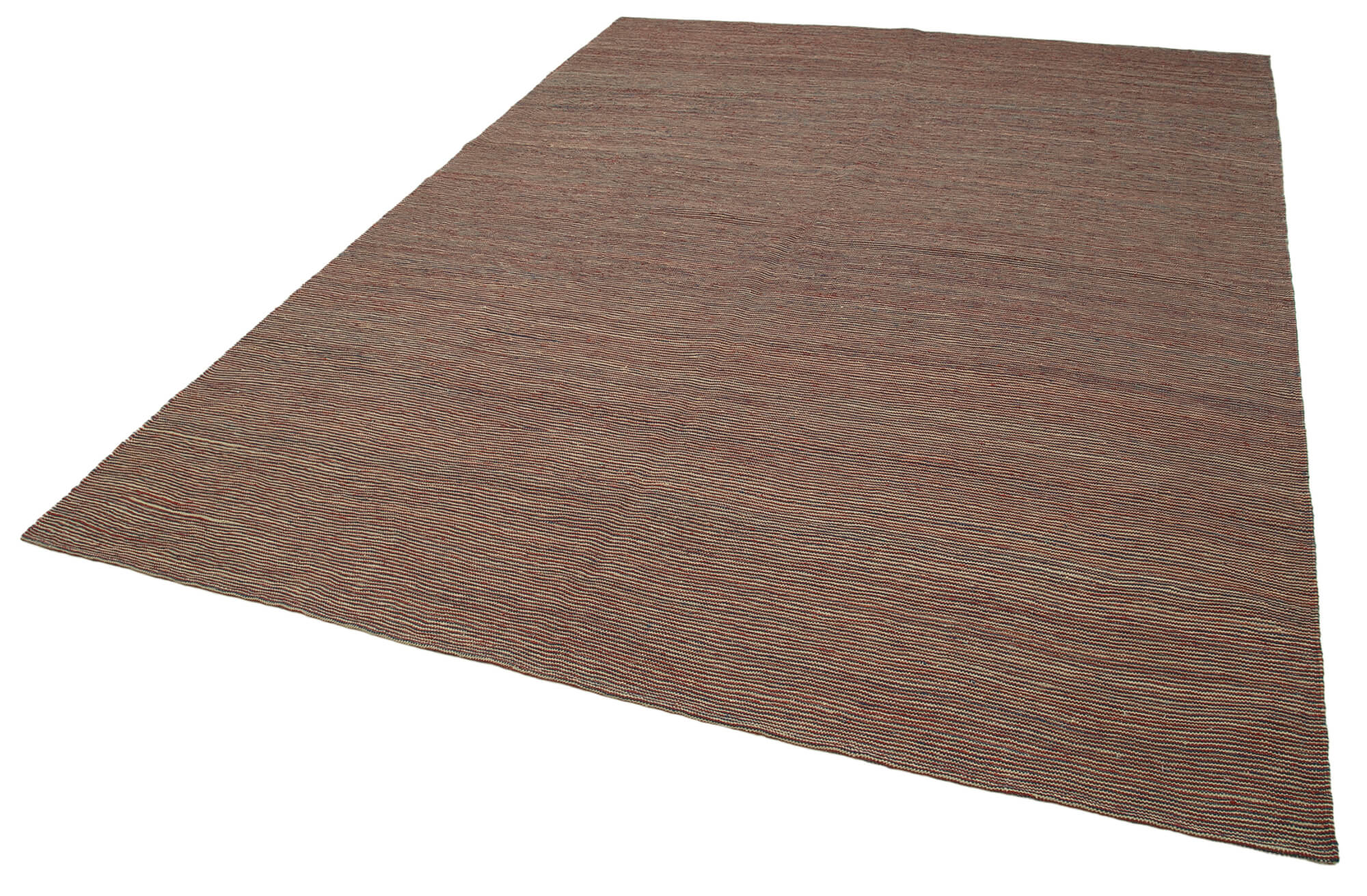 7x9 Red Contemporary Kilim Rug - 30148