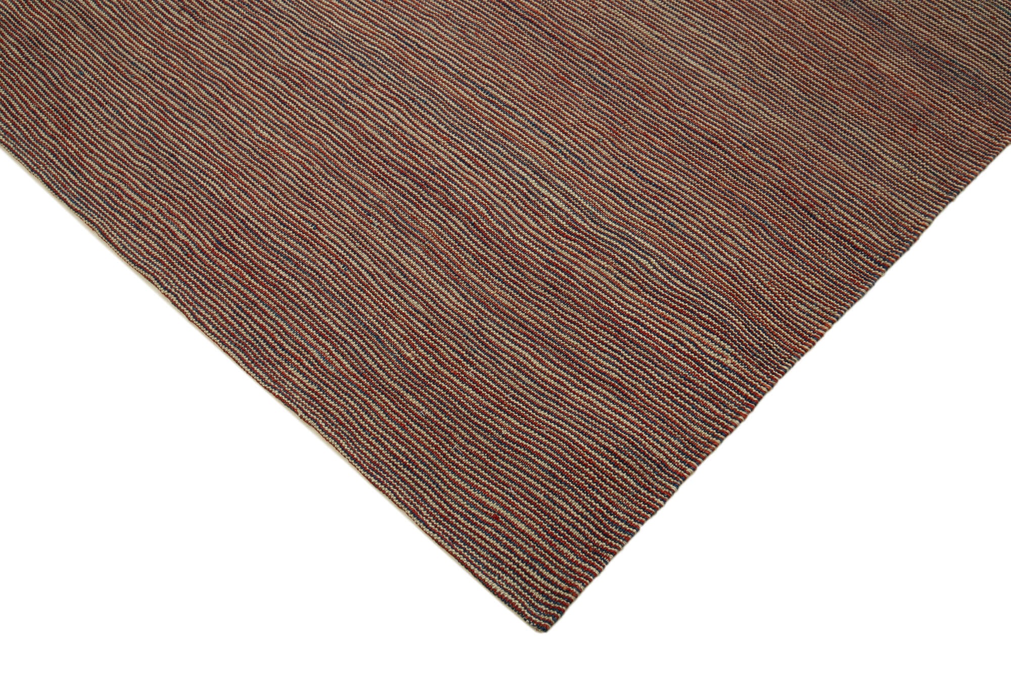 7x9 Red Contemporary Kilim Rug - 30148