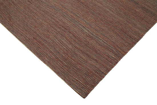 7x9 Red Contemporary Kilim Rug - 30148