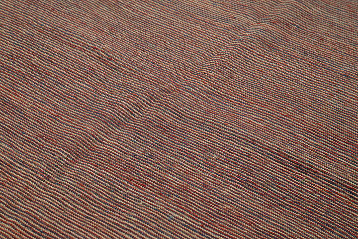 7x9 Red Contemporary Kilim Rug - 30148