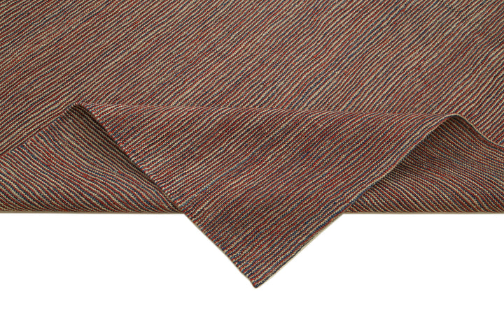 7x9 Red Contemporary Kilim Rug - 30148