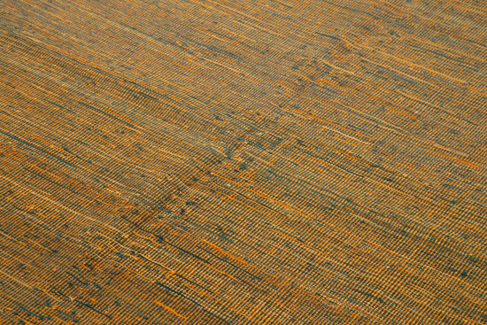 7x10 Orange Contemporary Kilim Rug - 30149