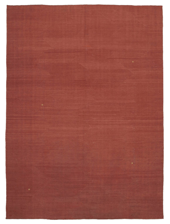 8x11 Red Contemporary Kilim Rug - 30153