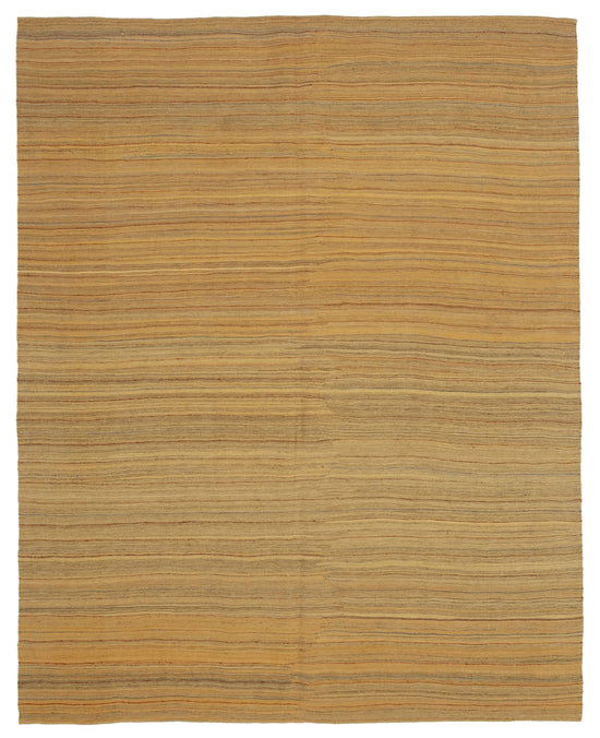 7x8 Yellow Contemporary Kilim Rug - 30158