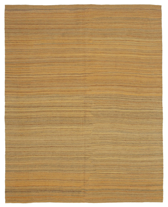 7x8 Yellow Contemporary Kilim Rug - 30158