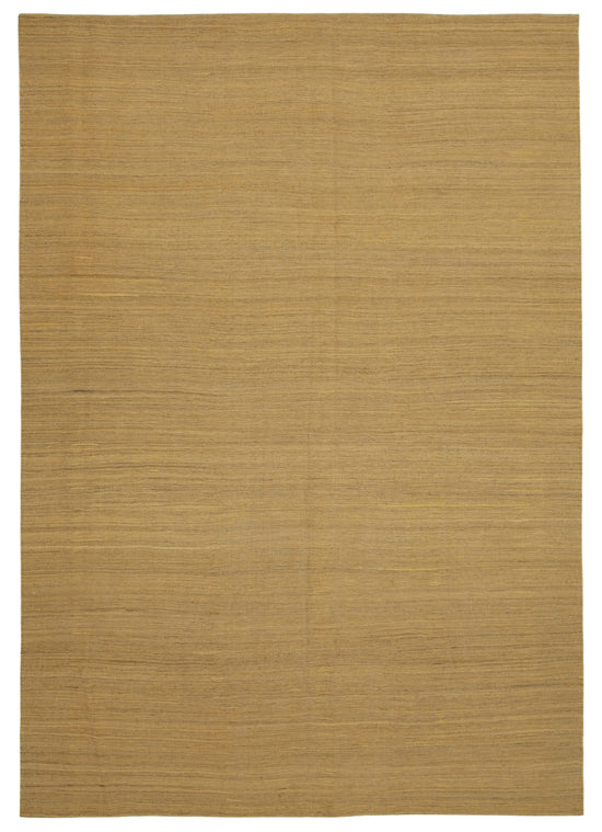 9x12 Yellow Contemporary Kilim Rug - 30160