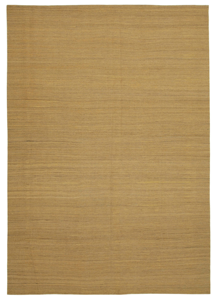 9x12 Yellow Contemporary Kilim Rug - 30160