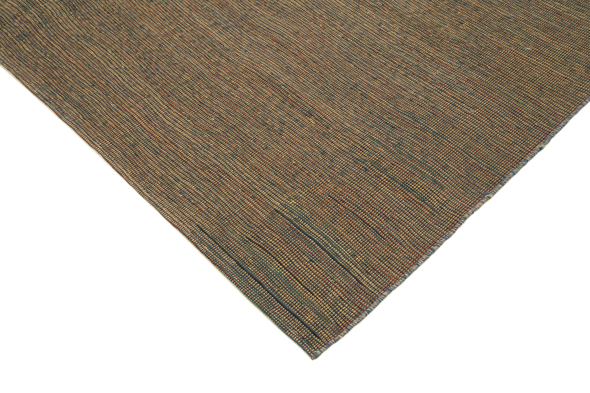 8x10 Brown Contemporary Kilim Rug - 30167