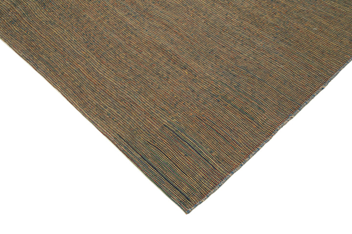 8x10 Brown Contemporary Kilim Rug - 30167