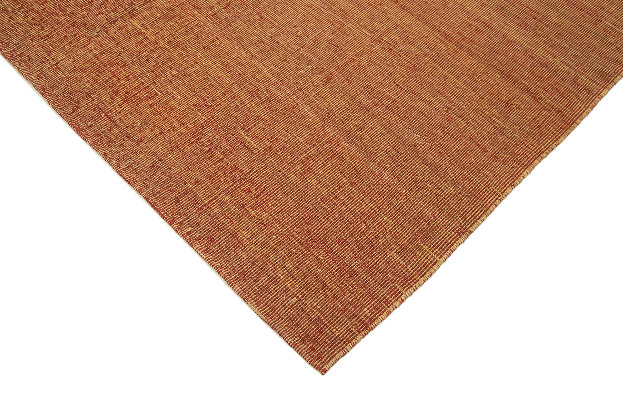 6x9 Orange Contemporary Kilim Rug - 30169