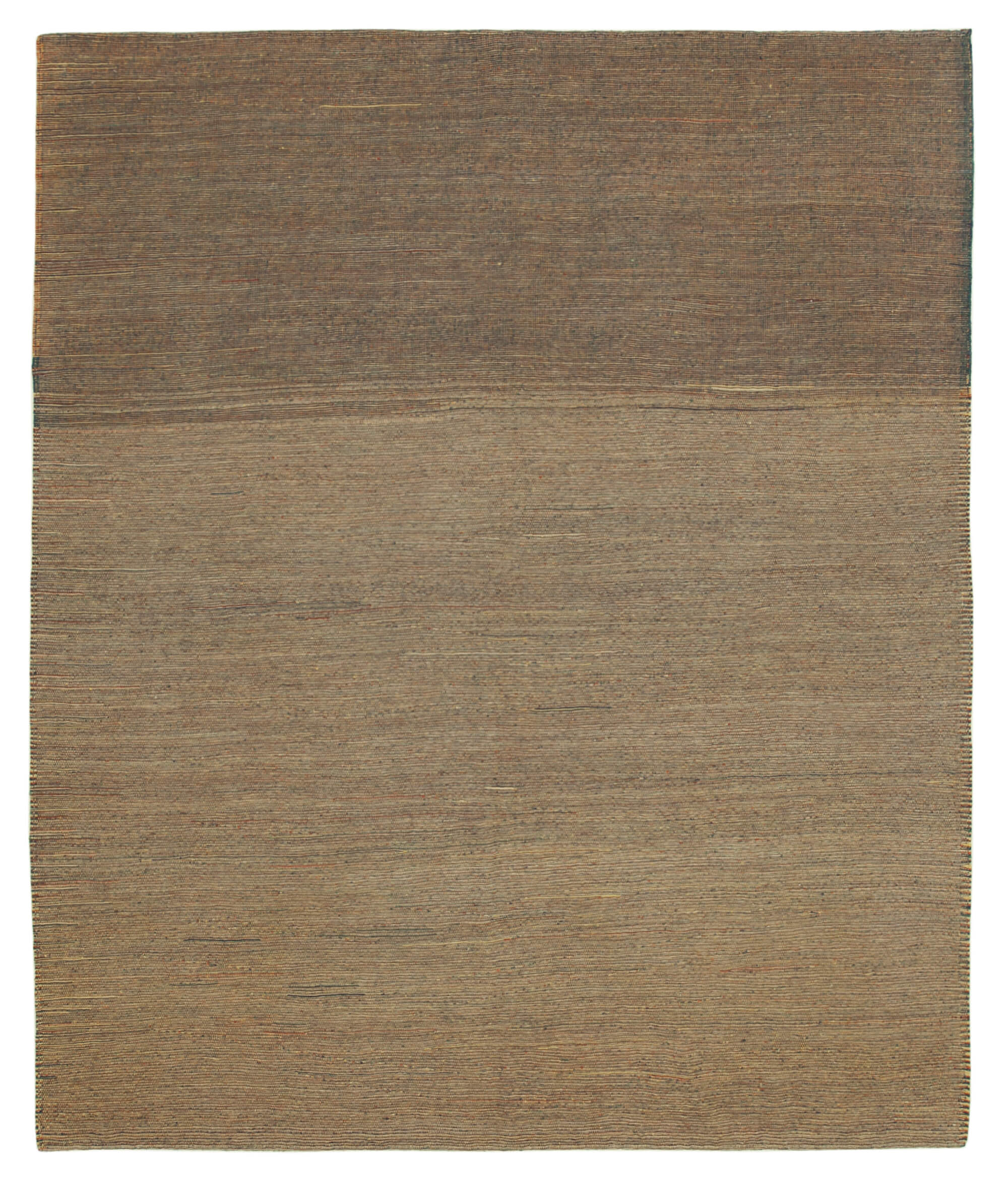8x10 Brown Contemporary Kilim Rug - 30170