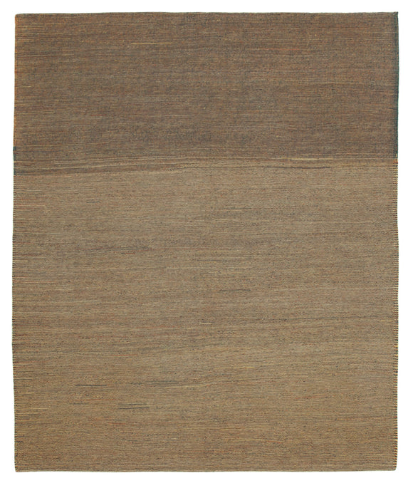 8x10 Brown Contemporary Kilim Rug - 30170